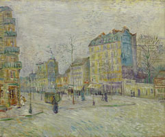 Cuadro de Vincent Willem van Gogh  - Boulevard de Clichy