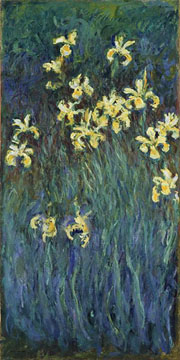 Cuadro de Oscar-Claude Monet - El Iris Amarillo