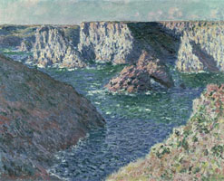 Cuadro de Oscar-Claude Monet - Rocas en BelleIle