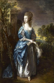 Cuadro de Thomas Gainsborough - Retrato del Hon. Frances Duncombe