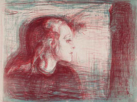 Cuadro de Edvard Munch - El Niño enfermo I