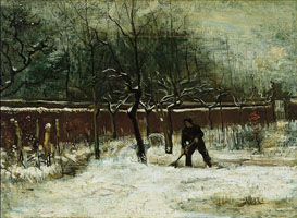 Cuadro de Vincent Willem van Gogh  - Invierno