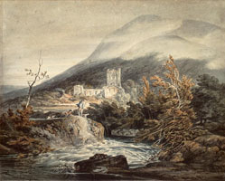 Cuadro de Joseph Mallord William Turner - Abadía de Llanthony, Monmouthshire