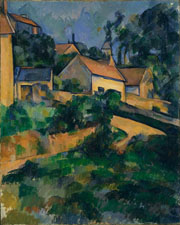 Cuadro de Paul Cézanne - Volviendo al camino Montgeroult