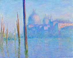 Cuadro de Oscar-Claude Monet - El Gran Canal en Venecia
