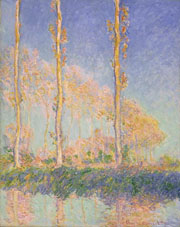 Cuadro de Oscar-Claude Monet - Álamos III