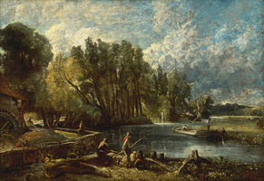 Cuadro de John Constable - Molino de Stratford