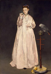Cuadro de Édouard Manet - Señora joven en 1866