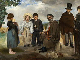 Cuadro de Édouard Manet - El viejo músico