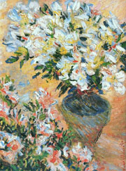 Cuadro de Oscar-Claude Monet - Las Azaleas Blancas en una Olla