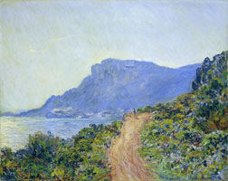 Cuadro de Oscar-Claude Monet - La Cornisa de Mónaco