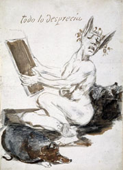 Cuadro de Francisco de Goya y Lucientes - Todo lo desprecia