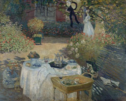 Cuadro de Oscar-Claude Monet - El Almuerzo