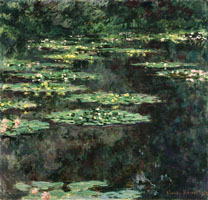 Cuadro de Oscar-Claude Monet - Nenúfares V