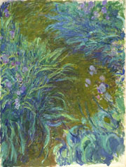 Cuadro de Oscar-Claude Monet - Camino a través de los iris