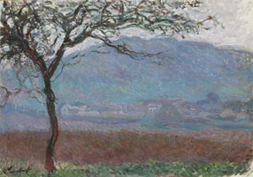 Cuadro de Oscar-Claude Monet - Paisaje en Giverny 