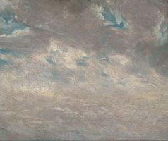 Cuadro de John Constable - Estudio en la nube IX