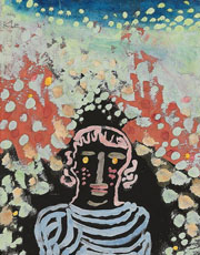 Cuadro de Paul Klee - Retrato de la glorieta