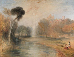 Cuadro de Joseph Mallord William Turner - Schloss Rosenau, Coburg