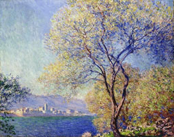 Cuadro de Oscar-Claude Monet - Antibes Visto desde los jardines de Salis