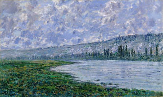 Cuadro de Oscar-Claude Monet - El Sena y el Chaantemesle