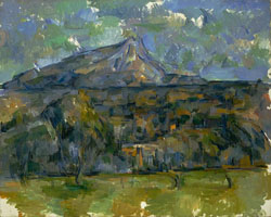 Cuadro de Paul Cézanne - Mont SainteVictoire II