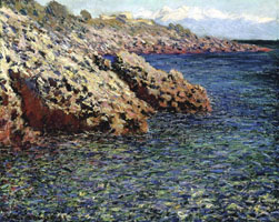 Cuadro de Oscar-Claude Monet - El Mar Mediterráneo