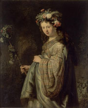 Cuadro de Rembrandt Harmenszoon van Rijn  - Flora