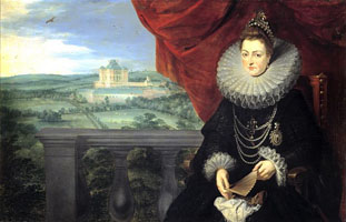 Cuadro de Peter Paul Rubens - La infanta Isabel Clara Eugenia