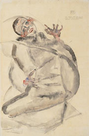 Cuadro de Egon Leo Adolf Schiele - Me perdurará mucho gusto para el arte y mis seres queridos 1912