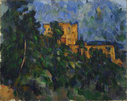 Cuadro de Paul Cézanne - Castillo Negro