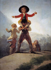 Cuadro de Francisco de Goya y Lucientes - Las gigantillas 