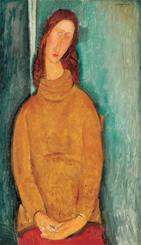 Cuadro de Amedeo Modigliani - Portrait Of Jeanne Hébuterne