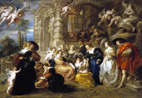 Cuadro de Peter Paul Rubens - El jardín del amor