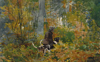 Cuadro de Homer winslow - En el rastro