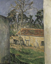 Cuadro de Paul Cézanne - Patio