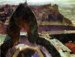 Cuadro de Joaquín Sorolla y Bastida - Jardines del Generalife