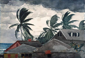 Cuadro de Homer winslow - Huracán, Bahamas