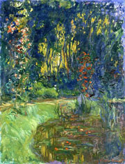 Cuadro de Oscar-Claude Monet - El agua de la charca