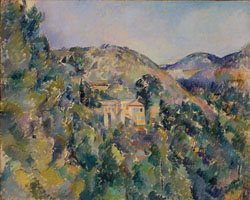 Cuadro de Paul Cézanne - Vista del Domaine San José