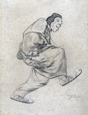 Cuadro de Francisco de Goya y Lucientes - El lego de los patines