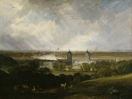 Cuadro de Joseph Mallord William Turner - Londres desde Greenwich Park