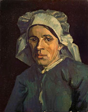 Cuadro de Vincent Willem van Gogh  - Cabeza de una mujer III