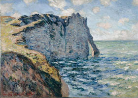 Cuadro de Oscar-Claude Monet - El Manneport