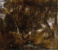 Cuadro de John Constable - El Dell en Helmingham Park