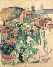 Cuadro de Paul Cézanne - Blick auf Gardanne