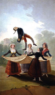 Cuadro de Francisco de Goya y Lucientes - El pelele 