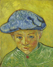 Cuadro de Vincent Willem van Gogh  - Retrato de Camille Roulin