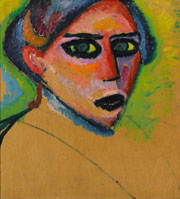 Cuadro de Alexej von Jawlensky - La cara de la mujer