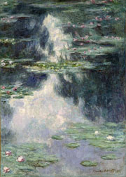 Cuadro de Oscar-Claude Monet - Estanque con lirios de agua